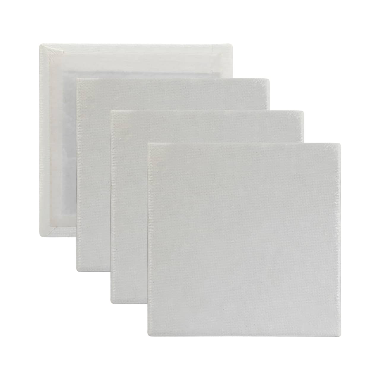 4 Pack 4" x 4" Mini Canvas Panels by Artist's Loft™ Necessities™